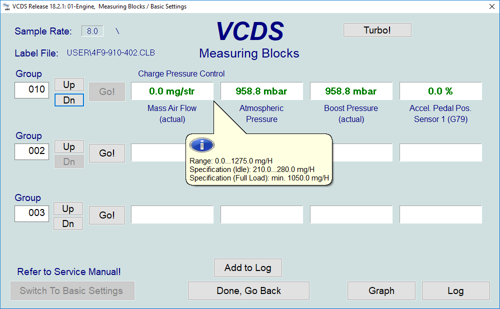 VCDS Group 010