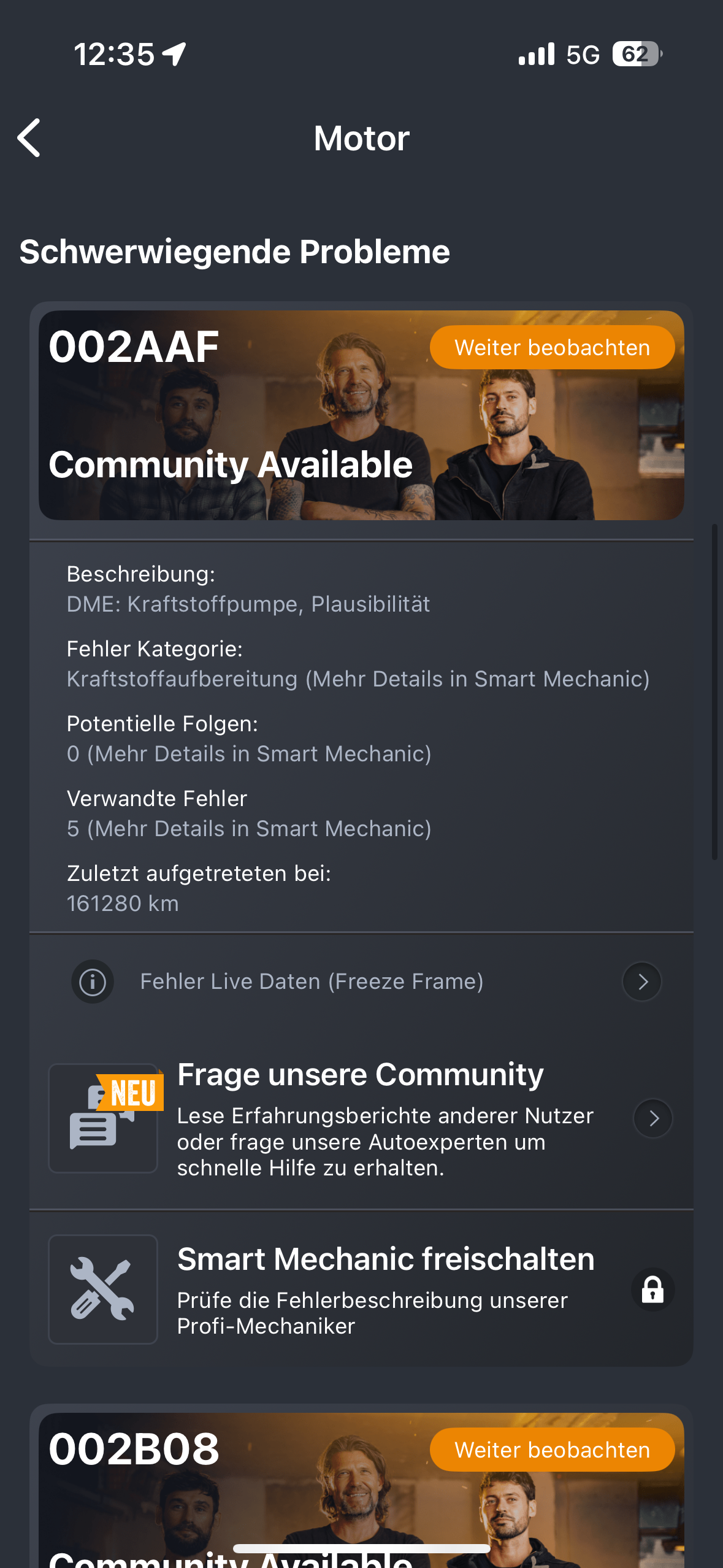 325i Kaltstart Pfeifen und Zündaussetzer