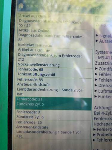 Fehler heute (10.09.19)