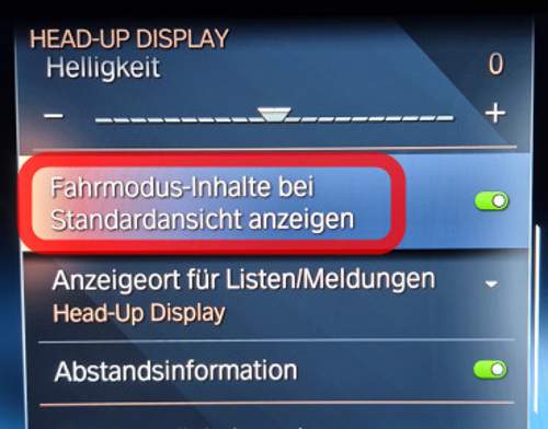 Fahrmodus