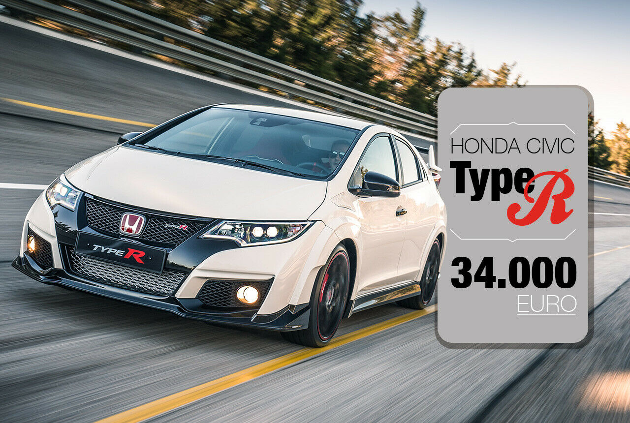 Honda Civic Type R: Der Rekord-Renner kostet 34.000 Euro