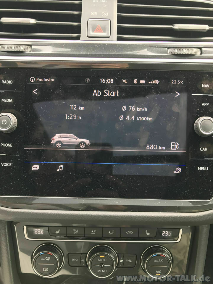 3,5 Liter Verbrauch beim TDI 2 WD
