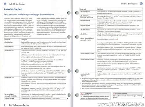 G6 Serviceplan Teil 2