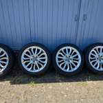 4 x Audi Originalfelgen mit 255/40 ZR 19 m. Hankook S1 EVO3 (6-7 mm) Profil. Alles wie neu