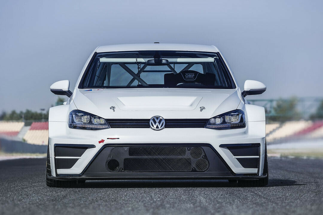 Die Golf-TCR-Studie ist 40 Zentimeter breiter als die Serienversion