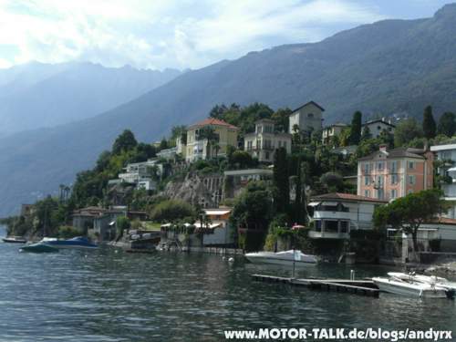 Ascona am Lago Maggiore bei Tag