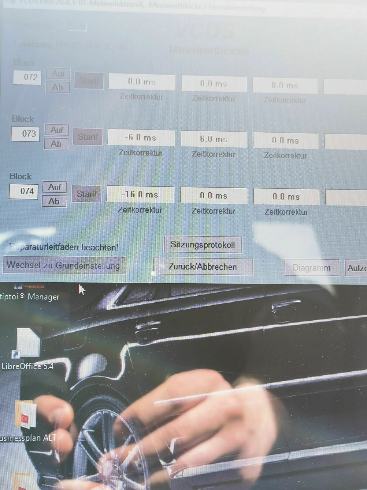4.2TDI Aschegehalt auslesen