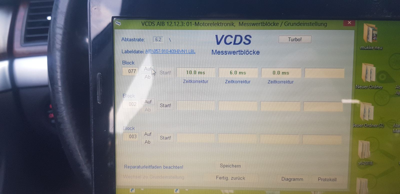 4.2TDI Undichter Feuchter Injektor