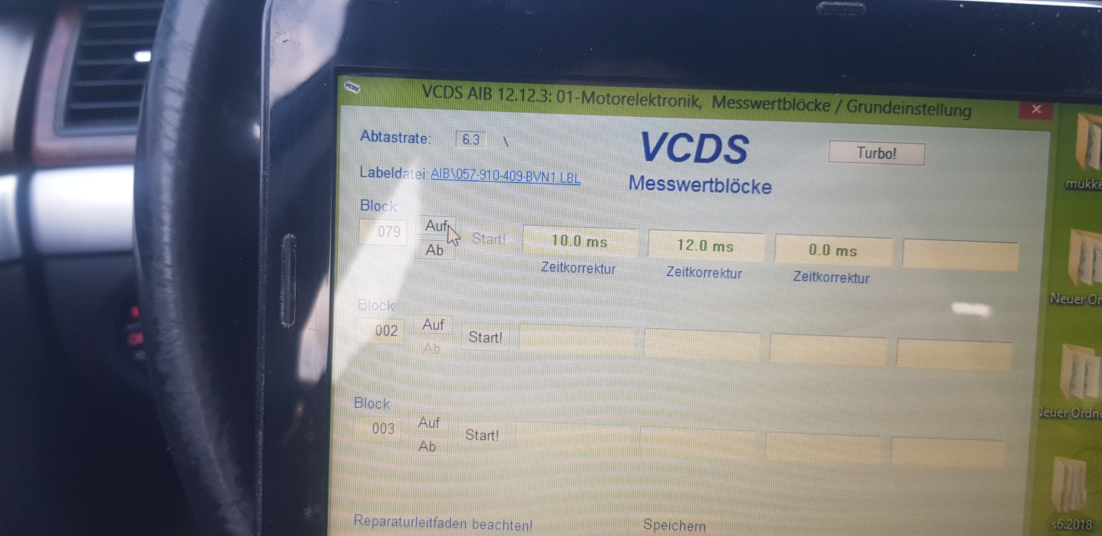 4.2TDI Undichter Feuchter Injektor
