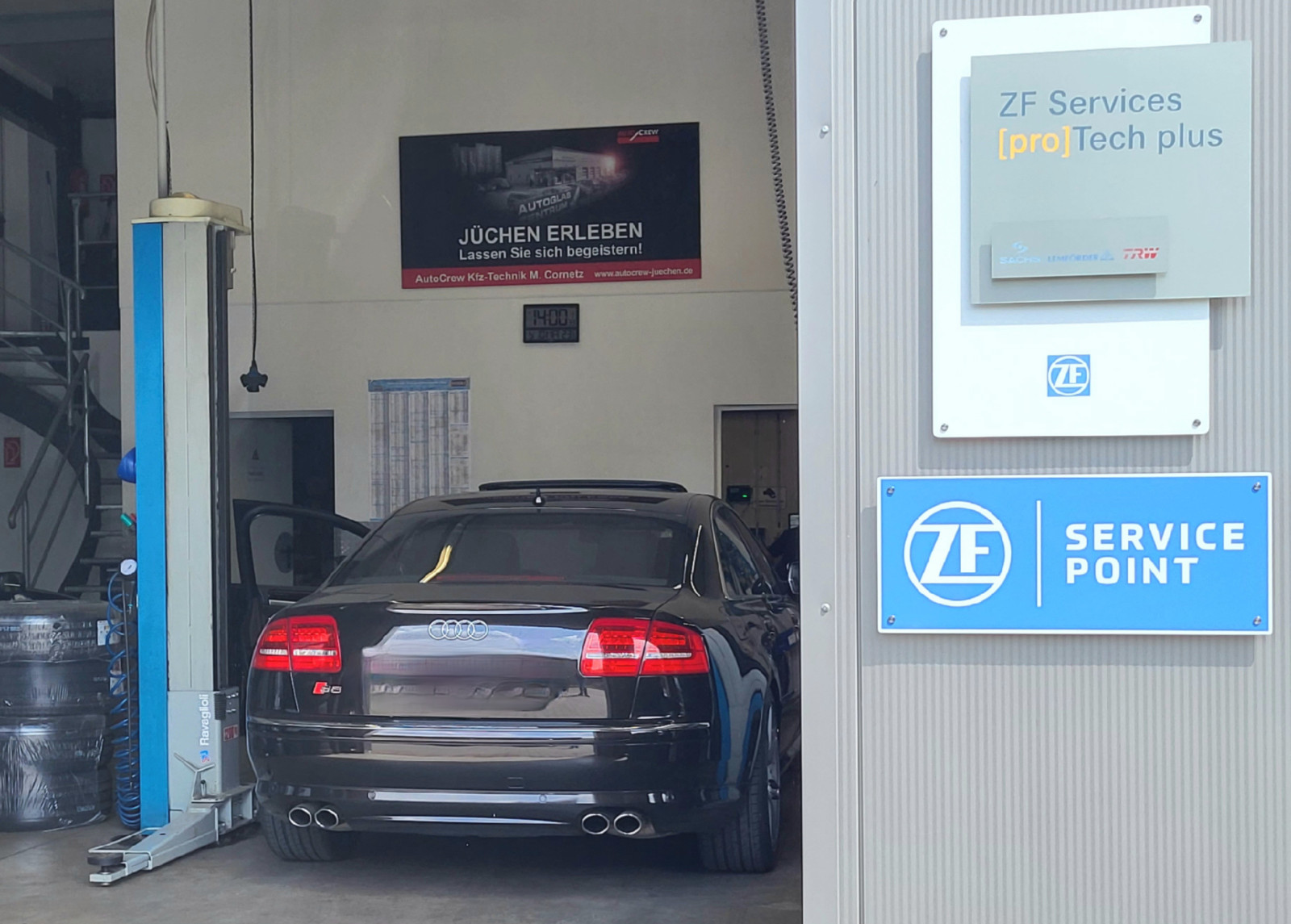 4.2TDI vibriert im Stand bei D wird besser wenn er auf N steht