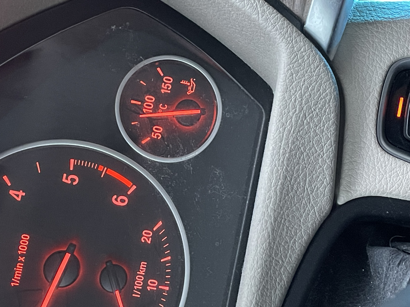 435d Motoröl wird nicht richtig warm