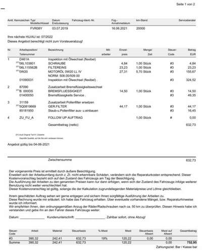 Kosten Service