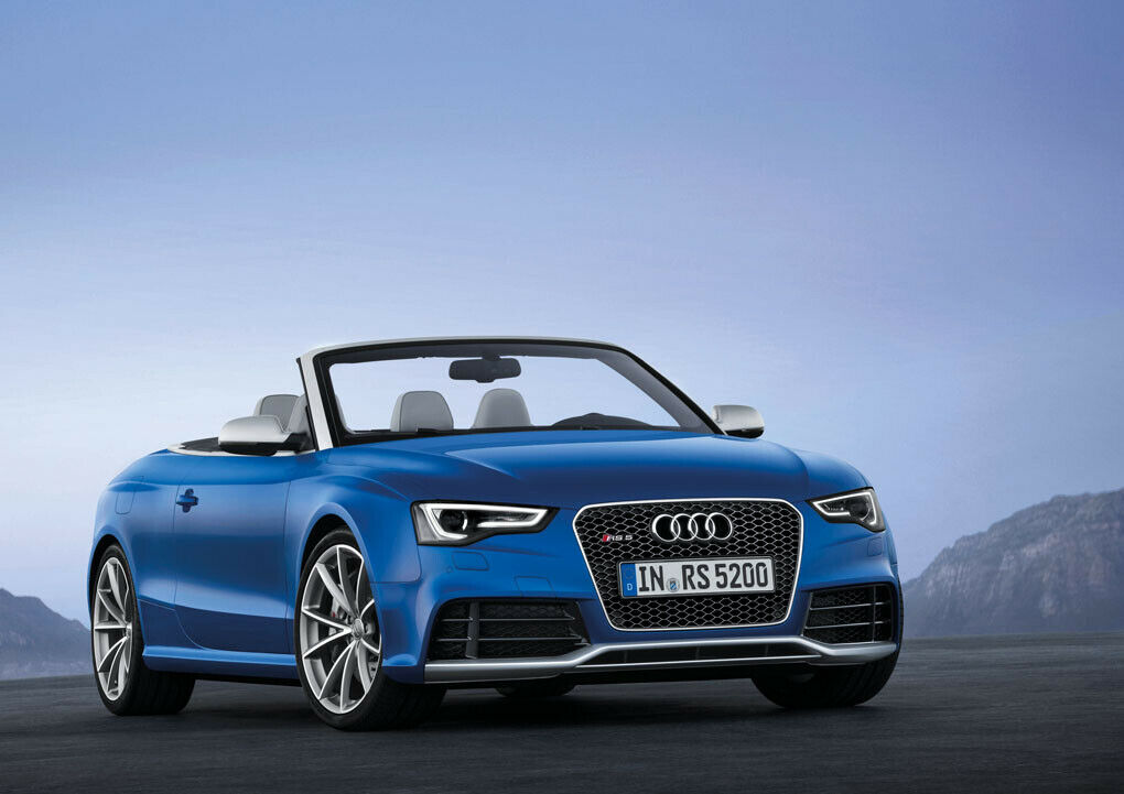 Erste Bilder vom 450 PS Cabrio RS5