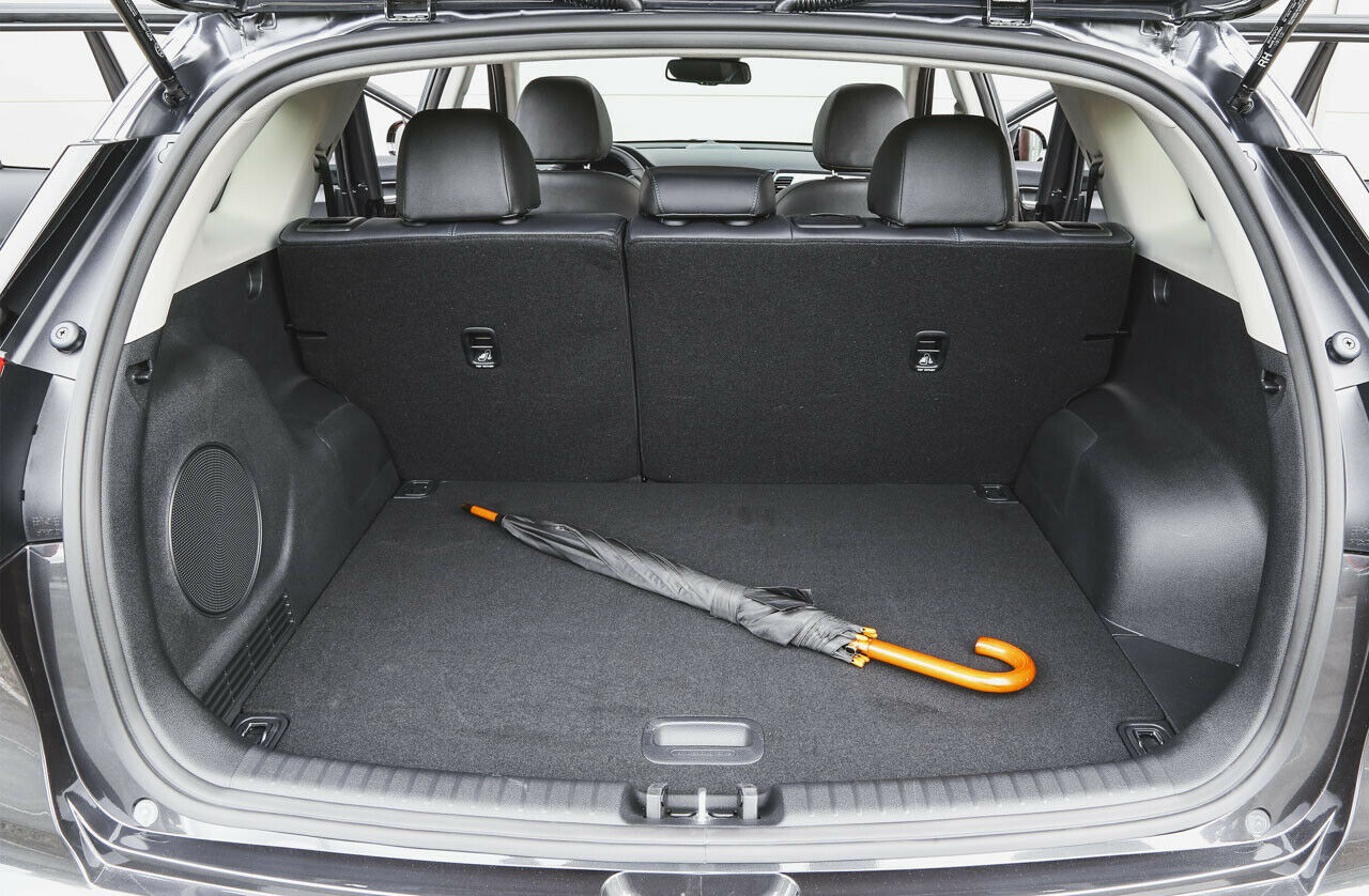 In den Kofferraum des Kia E-Niro passen 451 Liter Gepäck