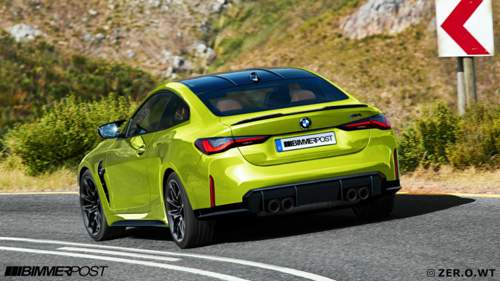 M4 G82 Sao Paolo Yellow Rendering