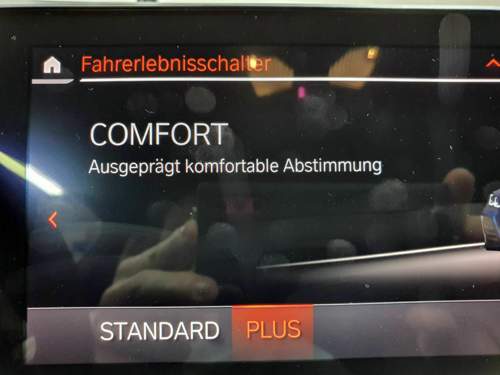 BMW G22 Comfort Plus Modus