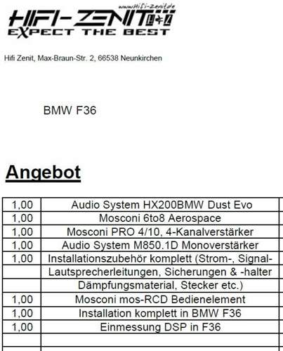 Angebot