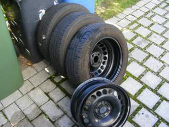 Bild der drei gebrauchten Räder