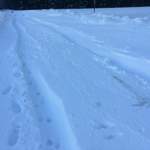 Ende kurz vor der ersten Schneeverwehung