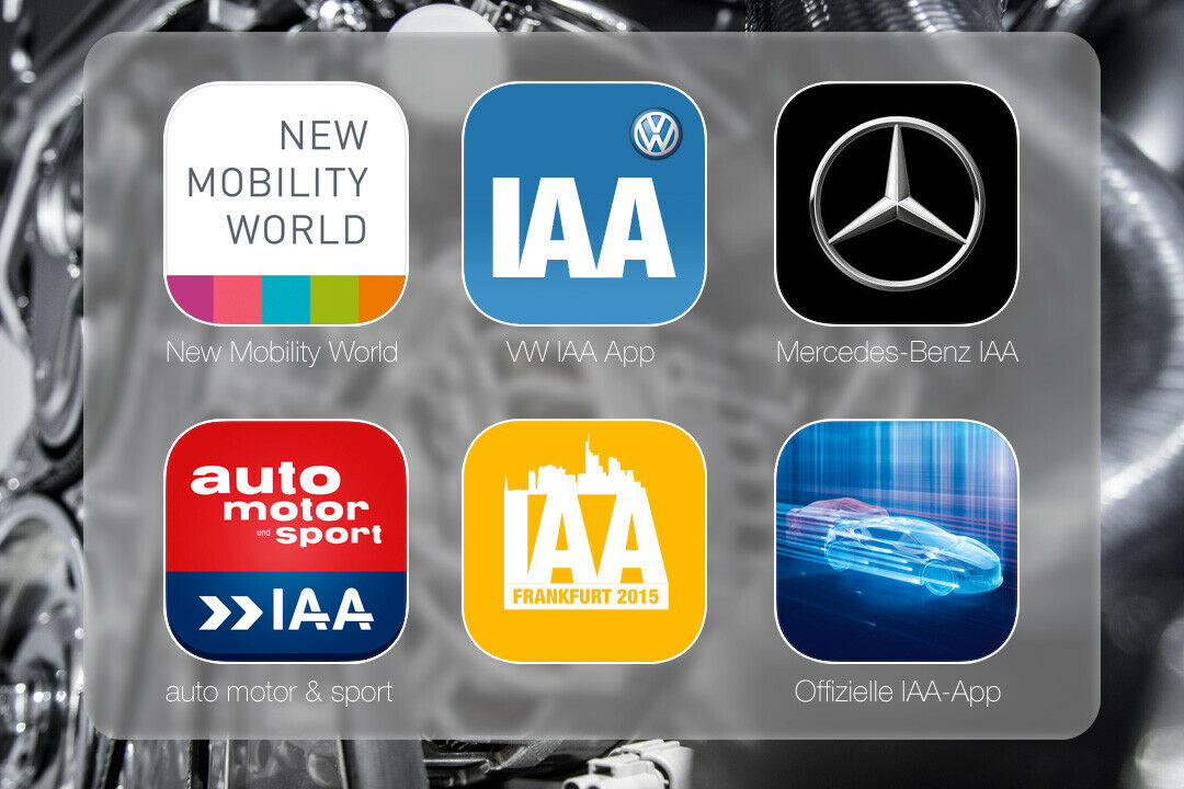 Die Apps zur IAA. Wir stellen die Apps für die größte Auto-Messe 2015 vor