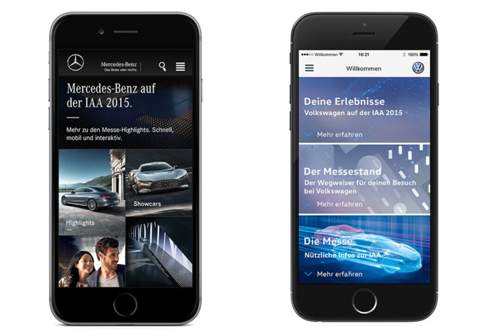 Apps von VW und Mercedes: Wolfsburg tut technisch sehr viel, Stuttgart nur das Nötigste