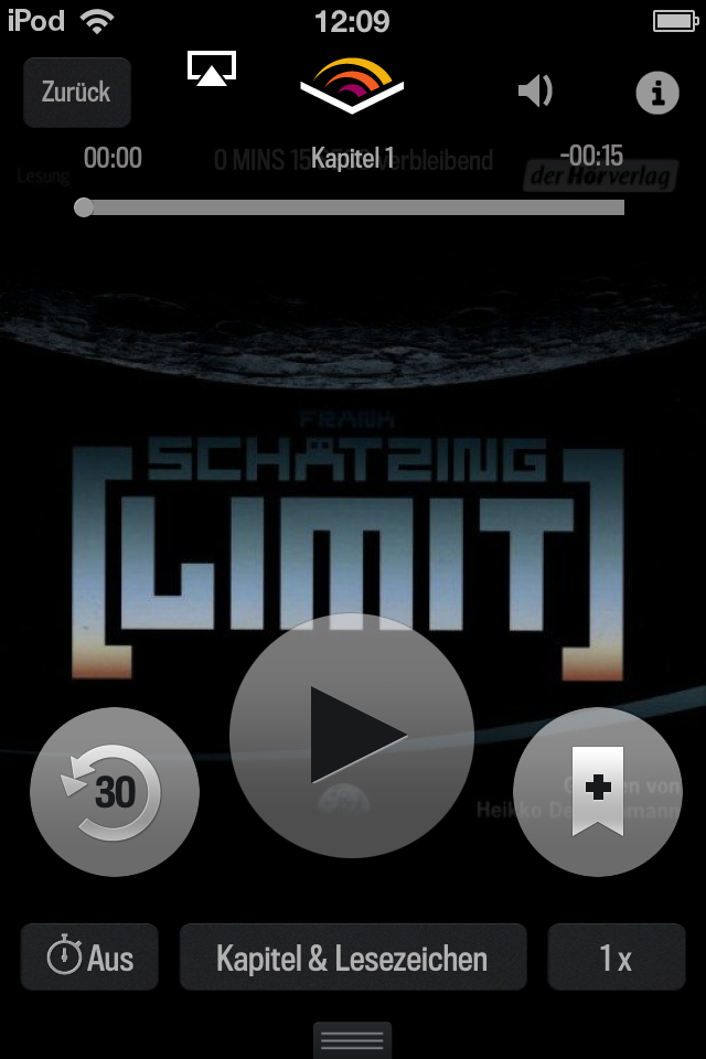 Das Hörbuch Limit - ein Thriller von Frank Schätzing