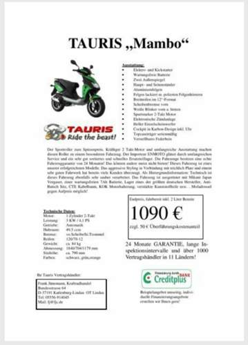 Tauris Mambo 50