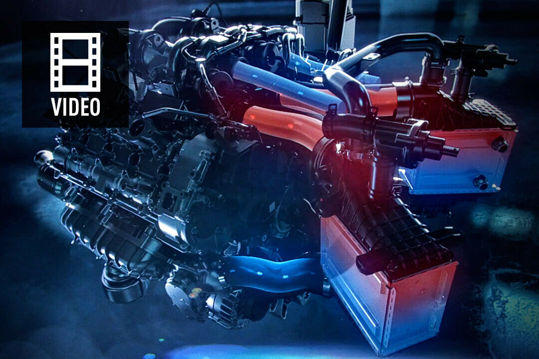 Ein neuer Motor für das AMG Coupé: Im GT kommt ein 4,0-Liter-Achtzylinder zum Einsatz