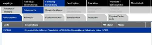 Fehlerspeicher-dde