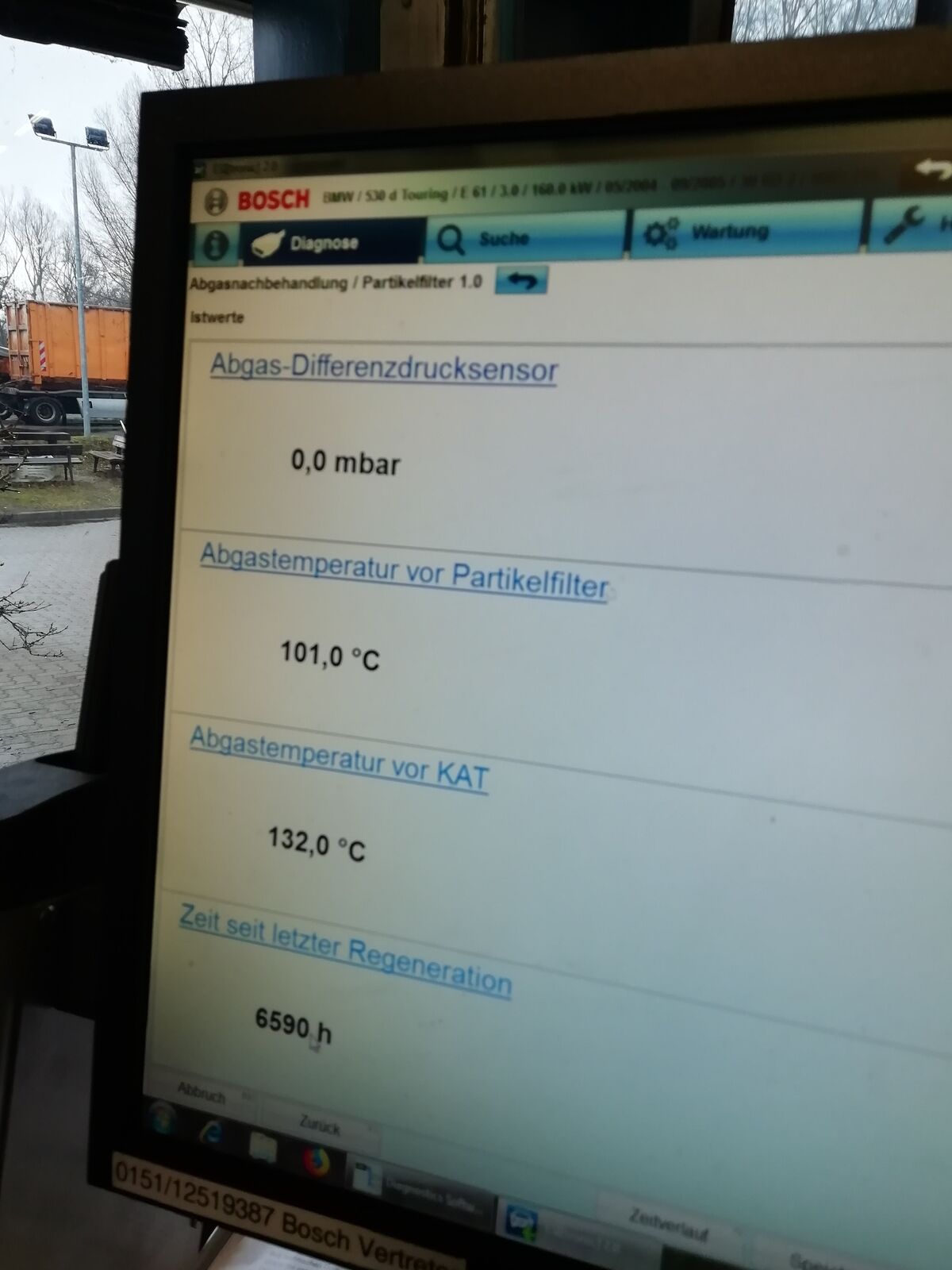 530d keine Leistung wenn warm.