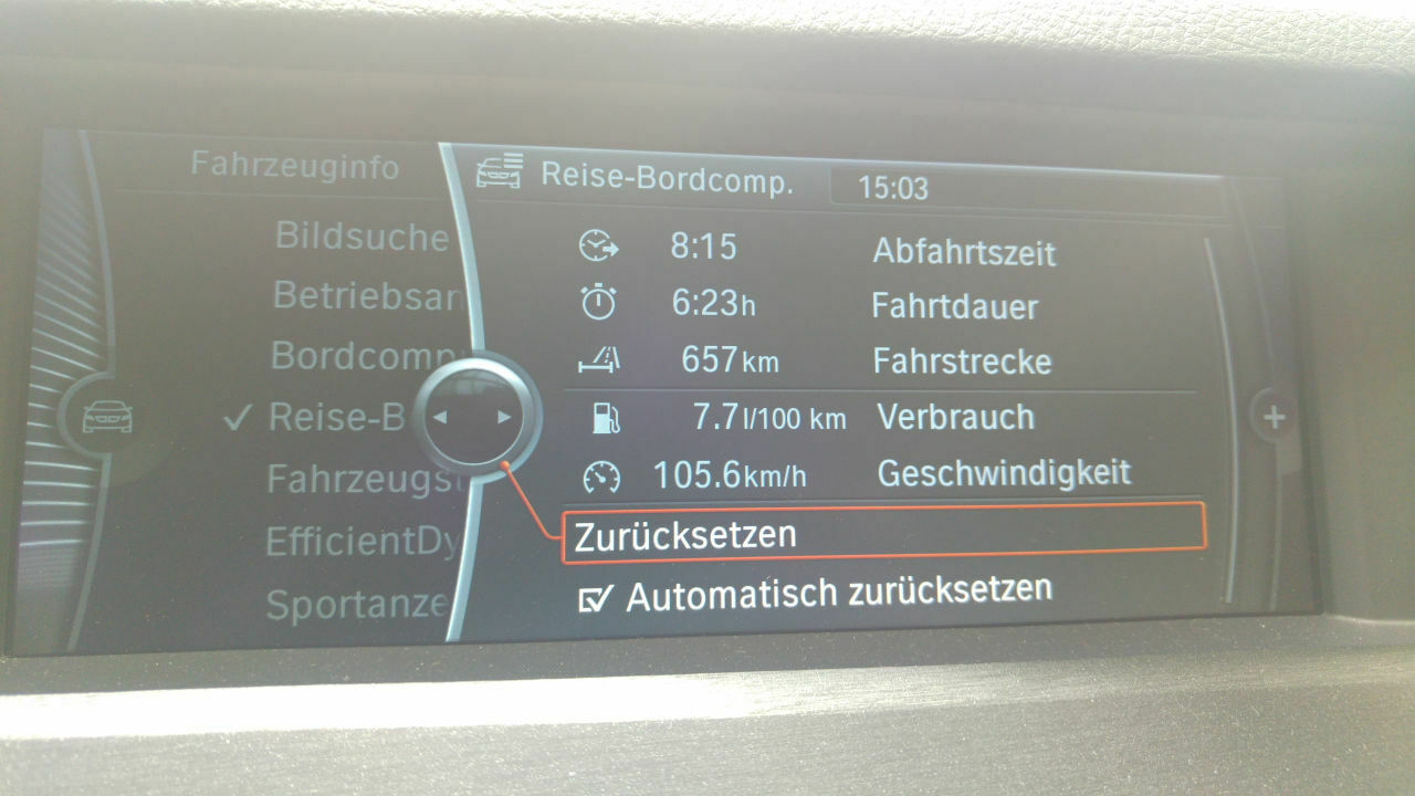 535i Sparsam fahren