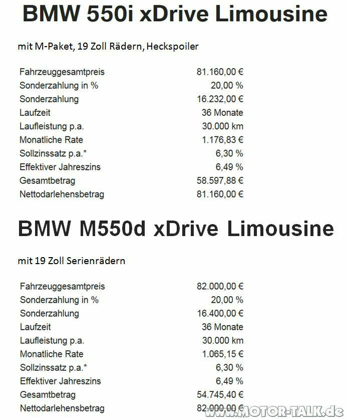 535ix PPK vs M550d