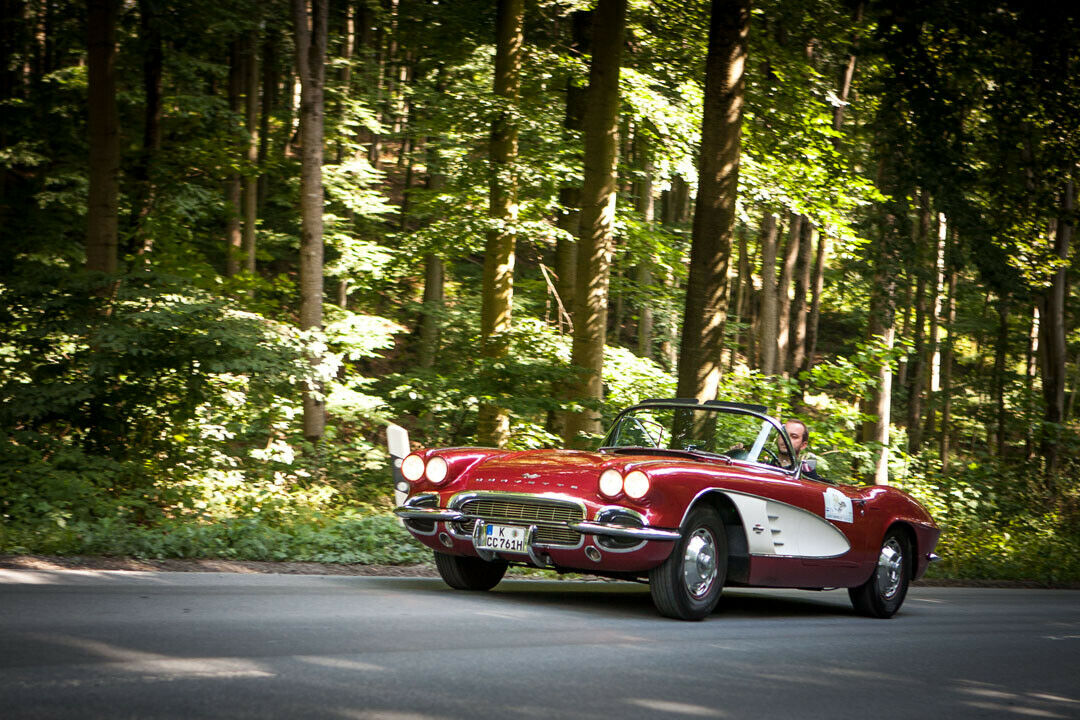 Die erste Corvette gab es ausschließlich als Cabrio