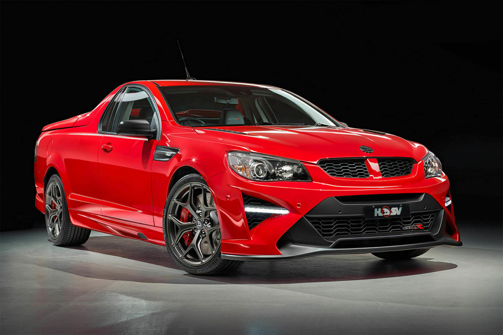 Holden wäre nicht australisch, wenn es vom Commodore kein Pick-up gäbe. Die Australier nennen das Ute, einen W1 davon bieten sie nicht an, doch der LSA-V8 im GTSR kommt immerhin auf 591 PS und 740 Nm