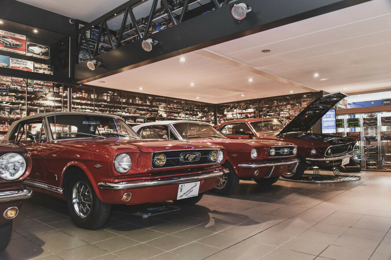 Heute kauft und verkauft der Belgier Ford Mustang. Die zweite Generation mag er genauso gern wie die erste - für Fans nicht selbstverständlich, sagt er