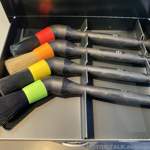 Neue Reinigungspinsel mit Knick, für z.B. Felgen
