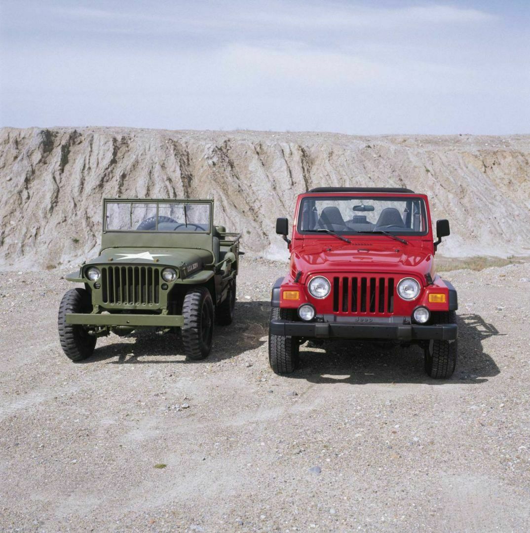 1943 Willys MB,1996 Jeep Wrangler