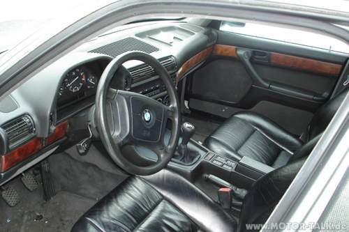 BMW E32 735i Interieur