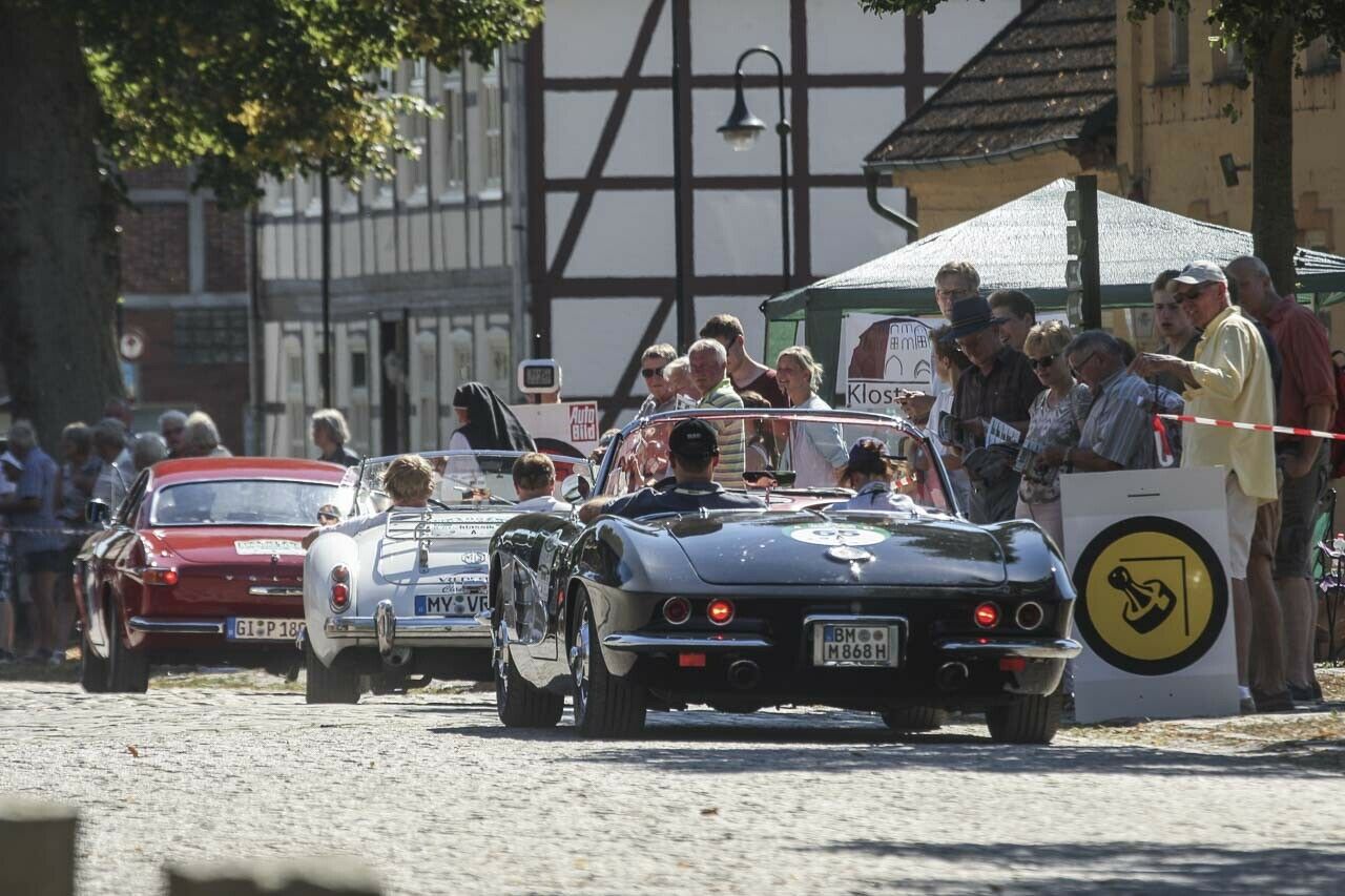 Bei heißem Sommerwetter macht offen fahren natürlich mehr Spaß, aber den Stempel muss sich jeder abholen