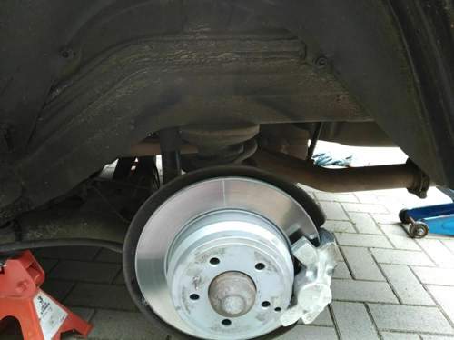 Rad ab Fahrerseite