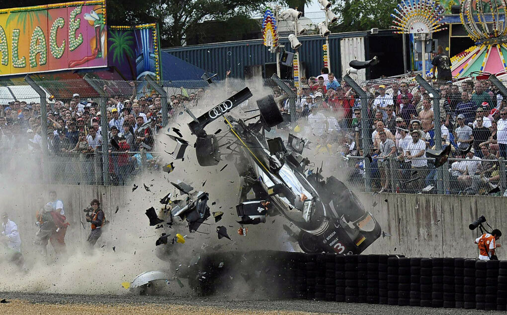 2011 erwischte es Allan McNish böse in seinem Audi