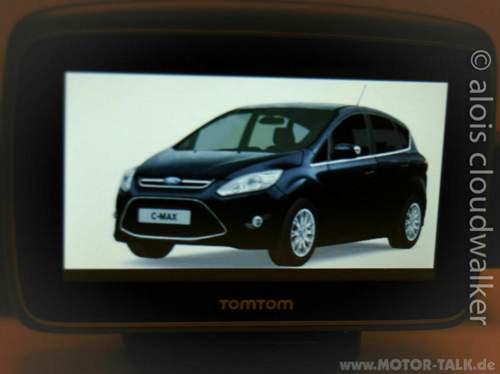 Ford A-Säule Tomtom live 750 Ford C-Max
