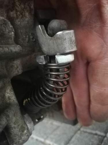 Audi A2 Handbremsmechanik