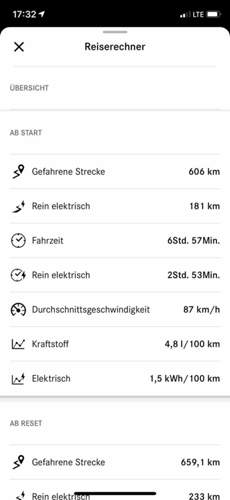 Reiserechner Hinfahrt