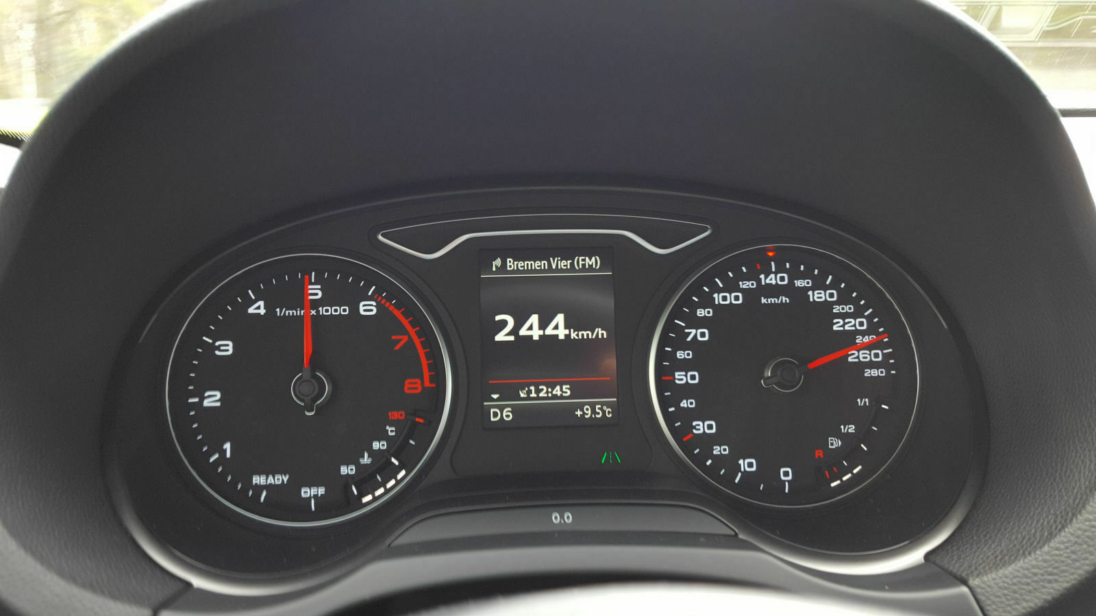 A3 Limousine 1.8 TFSI - Höchstgeschwindigkeit