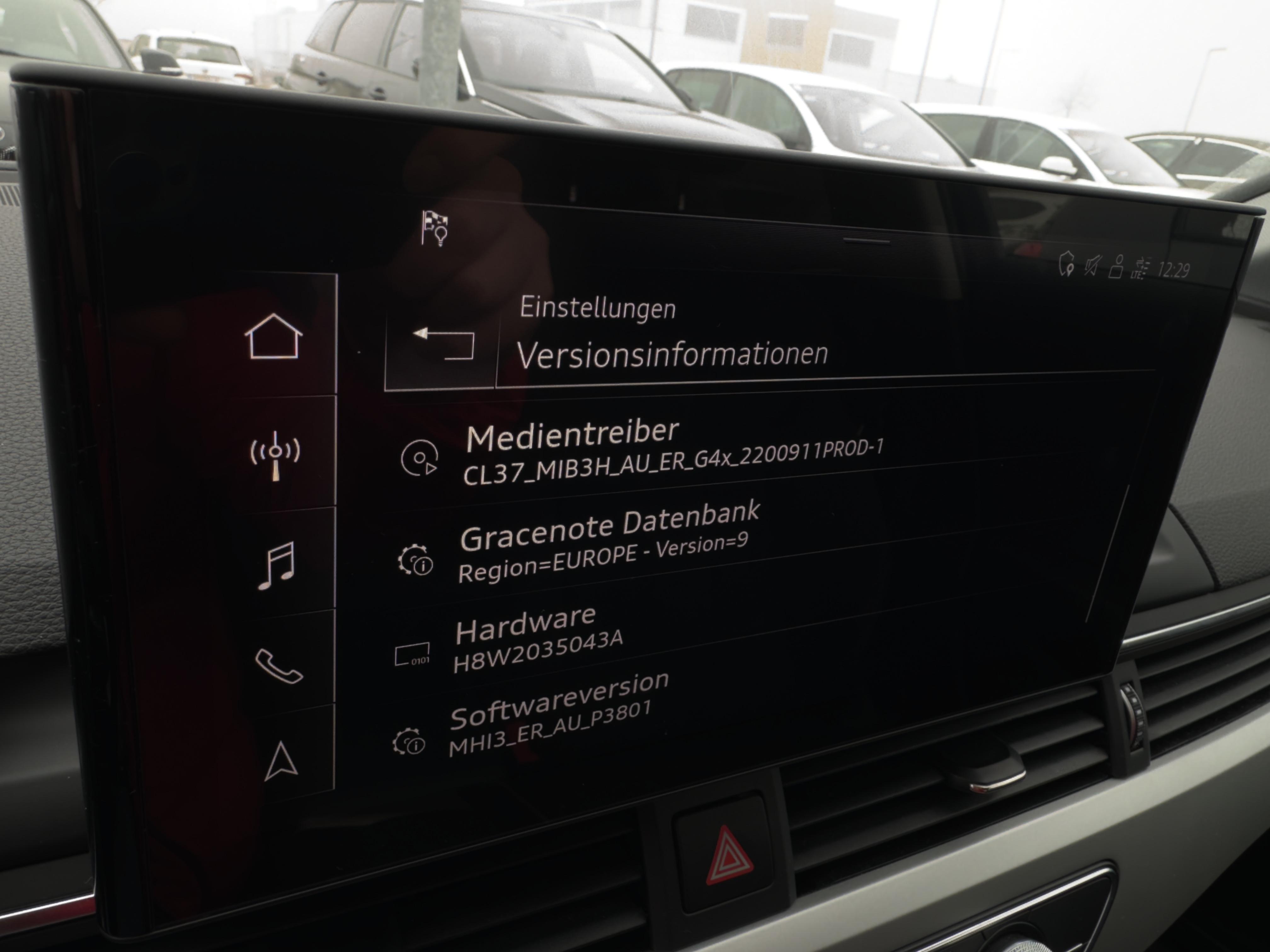 A4: ACC / PEA reguliert Geschwindigkeit nicht