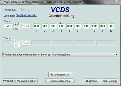 Grundeinstellungen