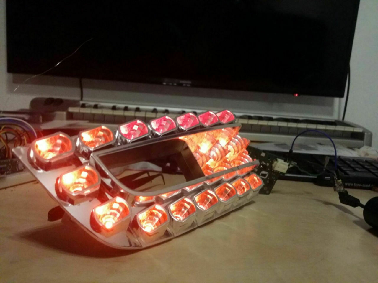 A6 4F FL Rückleuchte LED hinten innen Leuchte defekt