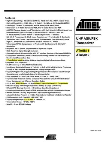 Atmel ata8511_s01