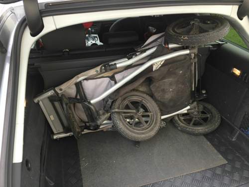 Kinderwagen A6 Kofferraum